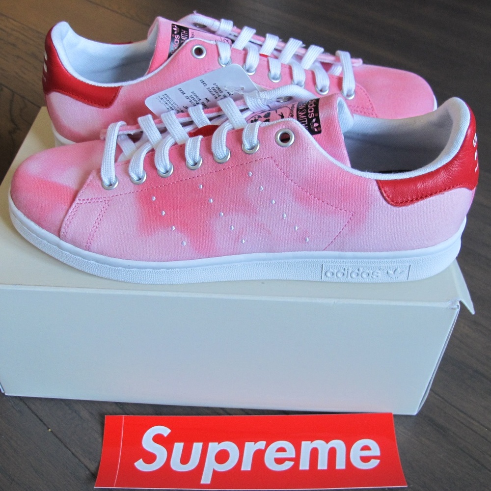 Size 5-14 Adidas PW HU Holi Stan Smith PINK AC7044